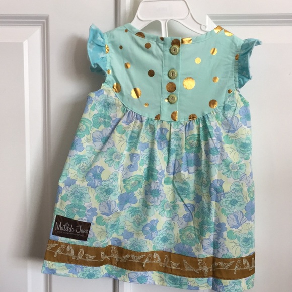 New Matilda Jane Hello Lovely All Aflutter Dress - Picture 4 of 5